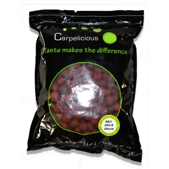 CARPELICIOUS RM Red Spice Boilies 2,5kg 4 CARPELICIOUS RM Red Spice Boilies 2,5kg - Afbeelding 2