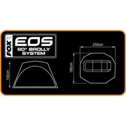 FOX EOS 60'' Brolly System -RidgeMonkey-winkel fox eos 60 brolly system cum291 brollys en paraplus 8