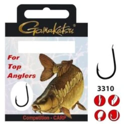 GAMAKATSU Competition Carp 3310B Haak 18 - 0.12mm - 40cm