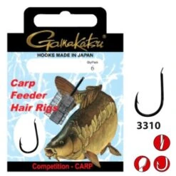 GAMAKATSU Competition Carp Haak 10 - 0.20mm - 70cm