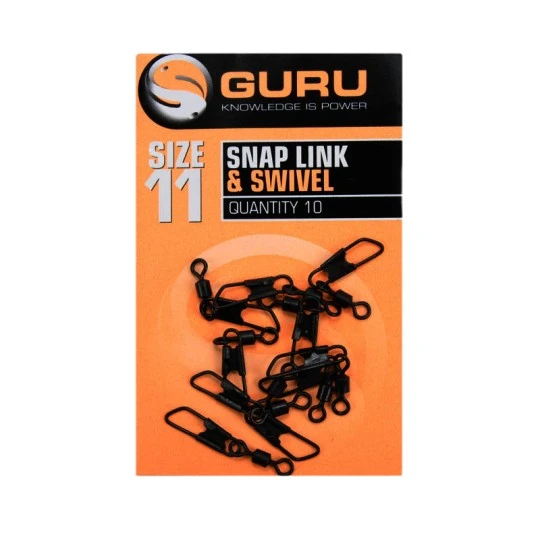 GURU Size 11 Snap Link + Swivel 3 GURU Size 11 Snap Link + Swivel