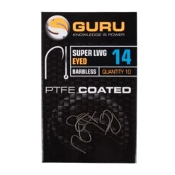 GURU Super LWG Hook (Barbless/Eyed) 5 GURU Super LWG Hook (Barbless/Eyed) -RidgeMonkey-winkel guru super lwg hook barbless eyed gslw haken 1