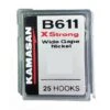 KAMASAN B611 Wide Gape Nickel 1 KAMASAN B611 Wide Gape Nickel -RidgeMonkey-winkel kamasan b611 wide gape nickel haken