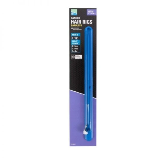 Preston KKM-B Banded Hair Rigs 38cm 3 Preston KKM-B Banded Hair Rigs 38cm