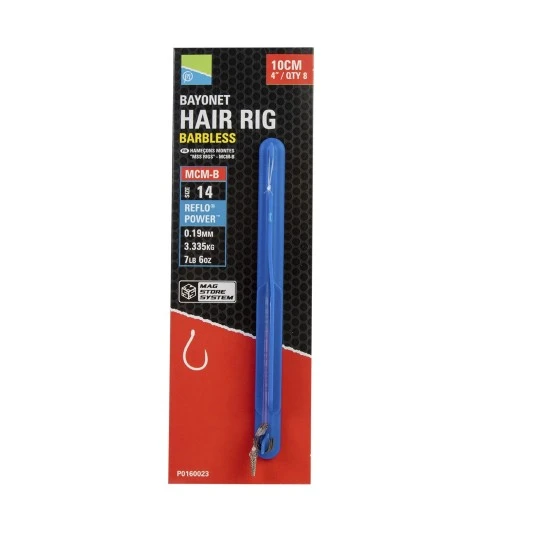 PRESTON MCM-B Mag Store Bayonet Hair Rigs 10cm 3 PRESTON MCM-B Mag Store Bayonet Hair Rigs 10cm