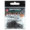 SPRO Barrel Swivel With Safety Snap 1 SPRO Barrel Swivel With Safety Snap -RidgeMonkey-winkel spro barrel swivel with safety snap 4551 216 4551 214 4551 212 4551 210 4551 208 4551 206 klein materiaal