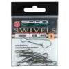 SPRO Swivels - Hook Snap 2 SPRO Swivels - Hook Snap -RidgeMonkey-winkel spro swivels hook snap 4554 001 4554 002 4554 003 4554 004 klein materiaal
